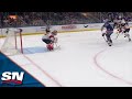 Zach Parise Picks It Five-Hole On The Breakaway For First Goal As A New York Islander