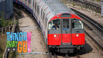 * LONDON UNDERGROUND TRAIN * | Trains For Kids | Things That Go TV!