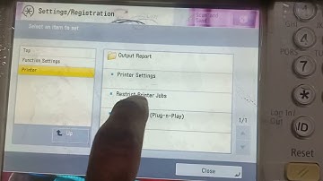 canon adv 6075/6275 display default setting