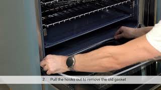 How To Replace The Oven Door Gasket On Ilve Majestic Range