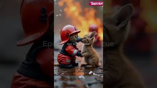 Hero Firefighter Rescues the Jungle 🌴🔥 | Epic Animal Rescue Story