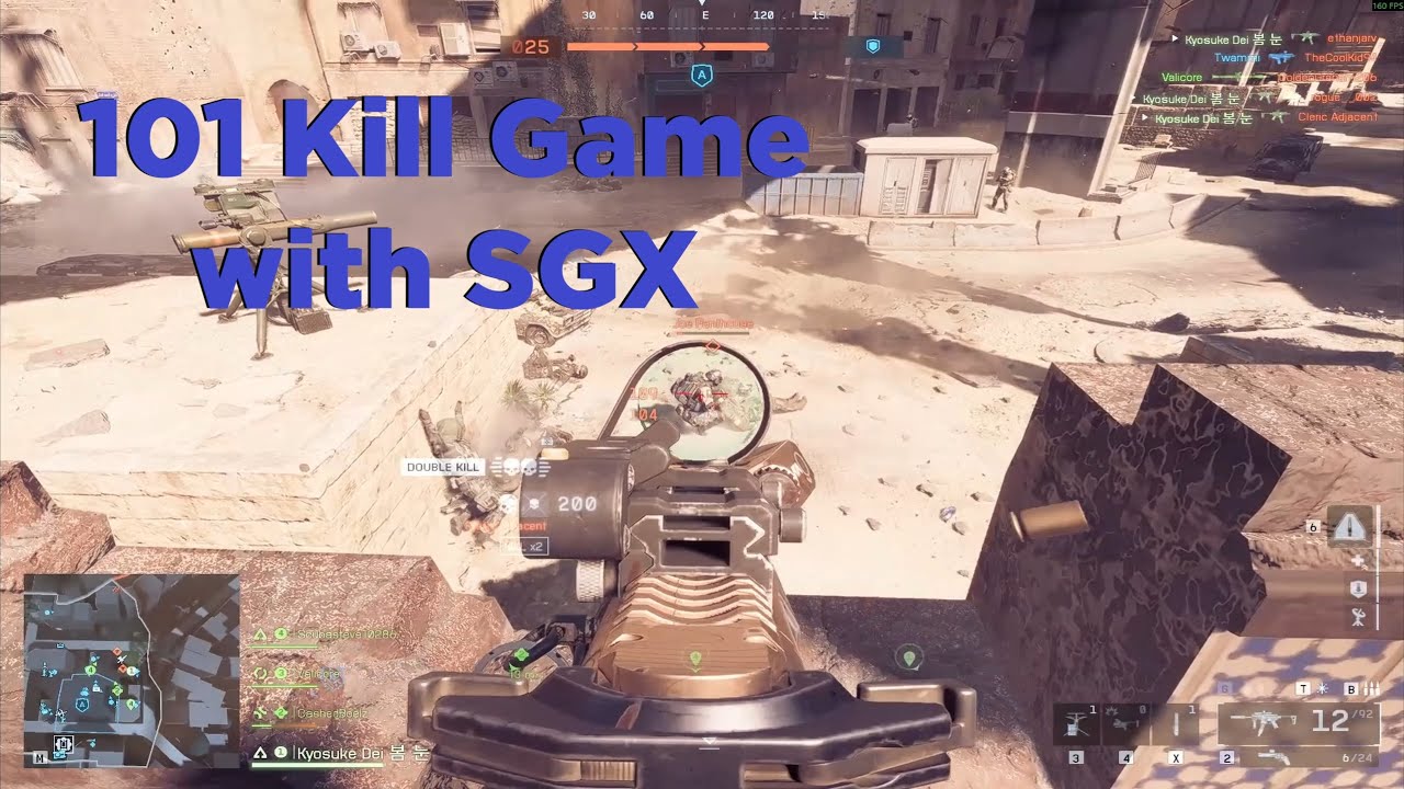 101 Kill Game with SGX in Battlefield 6! SGX Sort of OP?