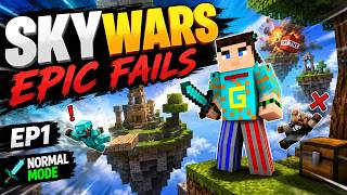 Minecraft SkyWars: EPIC FAILS 😂 | Normal Mode | EP.1