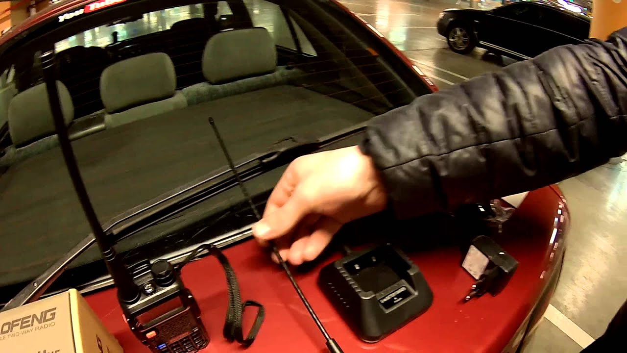 Мини обзор радиостанций Baofeng UV-5R и антенны Nagoya NA-771