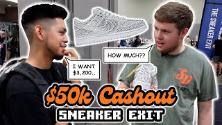 WE CASHED OUT $50k at Sneaker Exit Charlotte