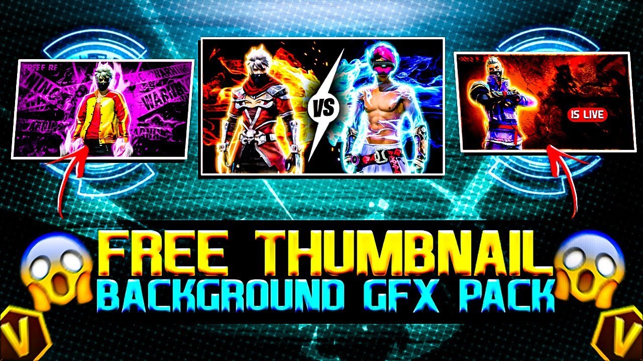 FREE FIRE THUMBNAIL BACKGROUND PACK PART 2 | FREE FIRE GFX PACK | FREE THUMBNAIL BACKGROUND GFX PACK