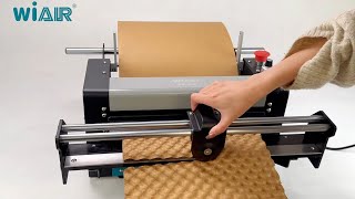 Paper-bubble dispenser is suitable for folding kraft paper/roll kraft paper