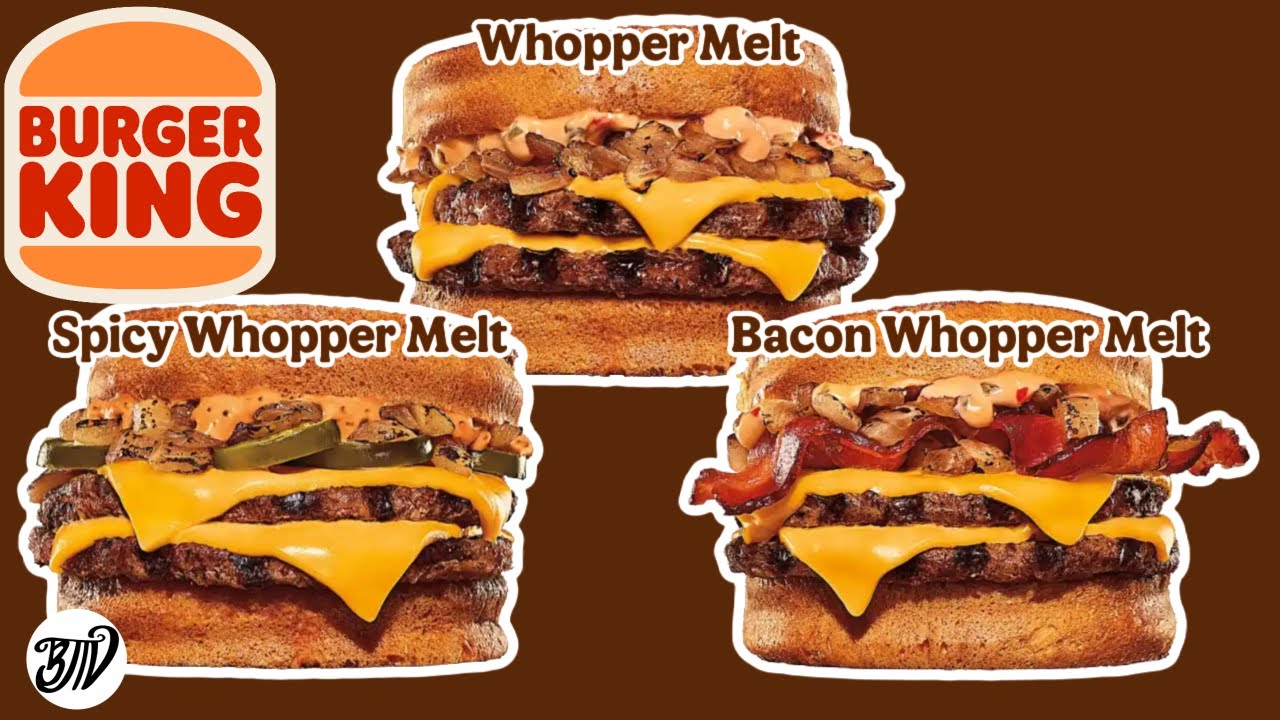 New Whopper Melts @ Burger King