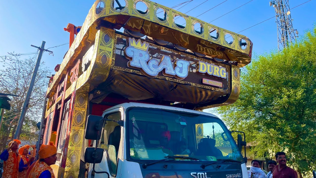 छत्रपति शिवाजी महाराज जयंती नेर 🧡🚩 • राज धुमाल दुर्ग (C.G) • Durga Mata Remix Song 🎧💫 • Yavatmal Boy