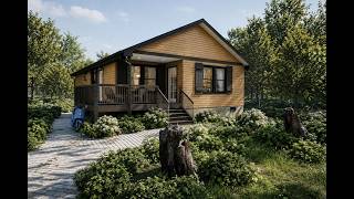 Adams Mountain house exterior and interior video walk-through. screenshot 3