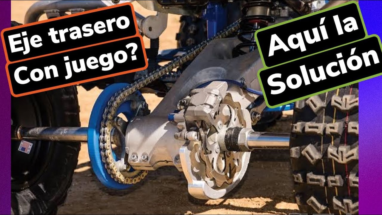 Como cambiar porta baleros de eje trasero #yfz #raptor700r || SWING ARM || AXLE REAR || #atv