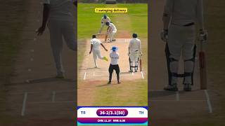 In swing and bowled #cricket #cricketlover #cricketfans #viral #bowling #inswingbowling #trending