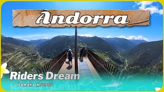 The Picos, Pyrenees and France Tour Ep 5 On My MT09sp ( Andorra )