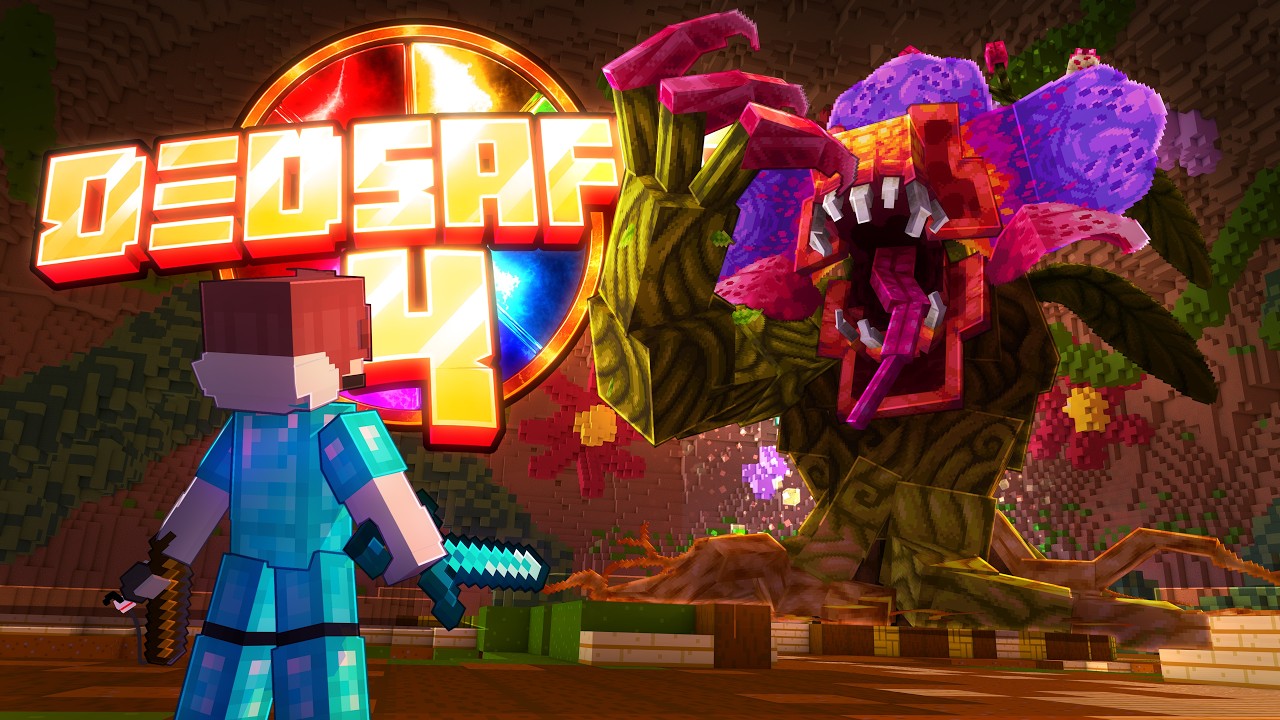 el PRIMER JEFE es una LOCURA | DEDsafioMinecraft4💀 Día 6