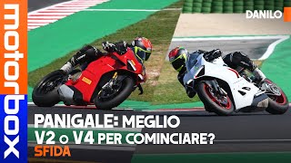 Ducati Panigale V4 S Vs V2 | Qual è meglio per un AMATORE in PISTA?