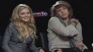 Celebrity Jamie Campbell Bower Jayne Wisener interview Sweeney Todd Net Worth