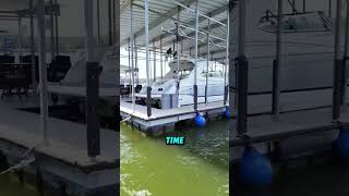 Stay connected to your boat. Stay connected with ICON! #boatlift #dock #lakeoftheozarks #loz
