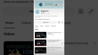 Check my YouTube Channel for Physics Tutorials #maths #speedandvelocity #education #STEM