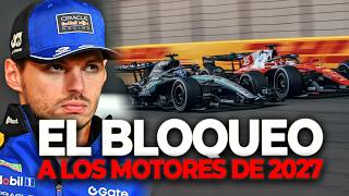 LA DIVISIÓN POR LOS MOTORES DE F1 2027 Y LOS COMENTARIOS DE VERSTAPPEN