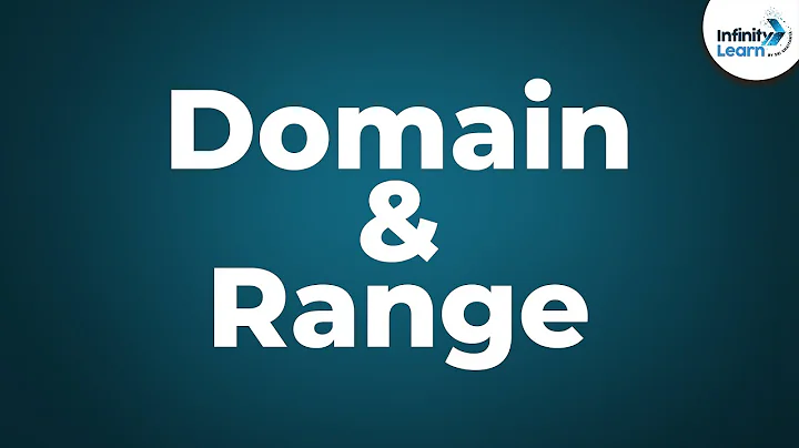 Functions | Domain and Range | Infinity Learn | (GMAT/GRE/CAT/Bank PO/SSC CGL)
