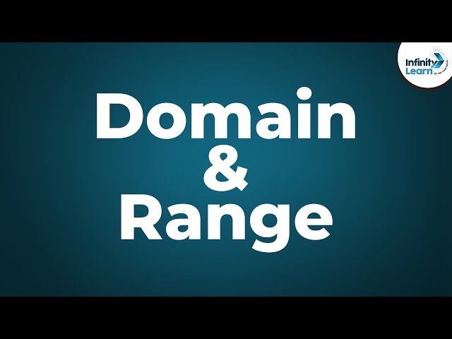 Functions | Domain and Range | Infinity Learn | (GMAT/GRE/CAT/Bank PO/SSC CGL) class=