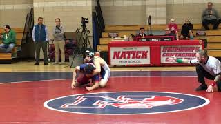 Eli Wresting At Natick Hs 12.20.17