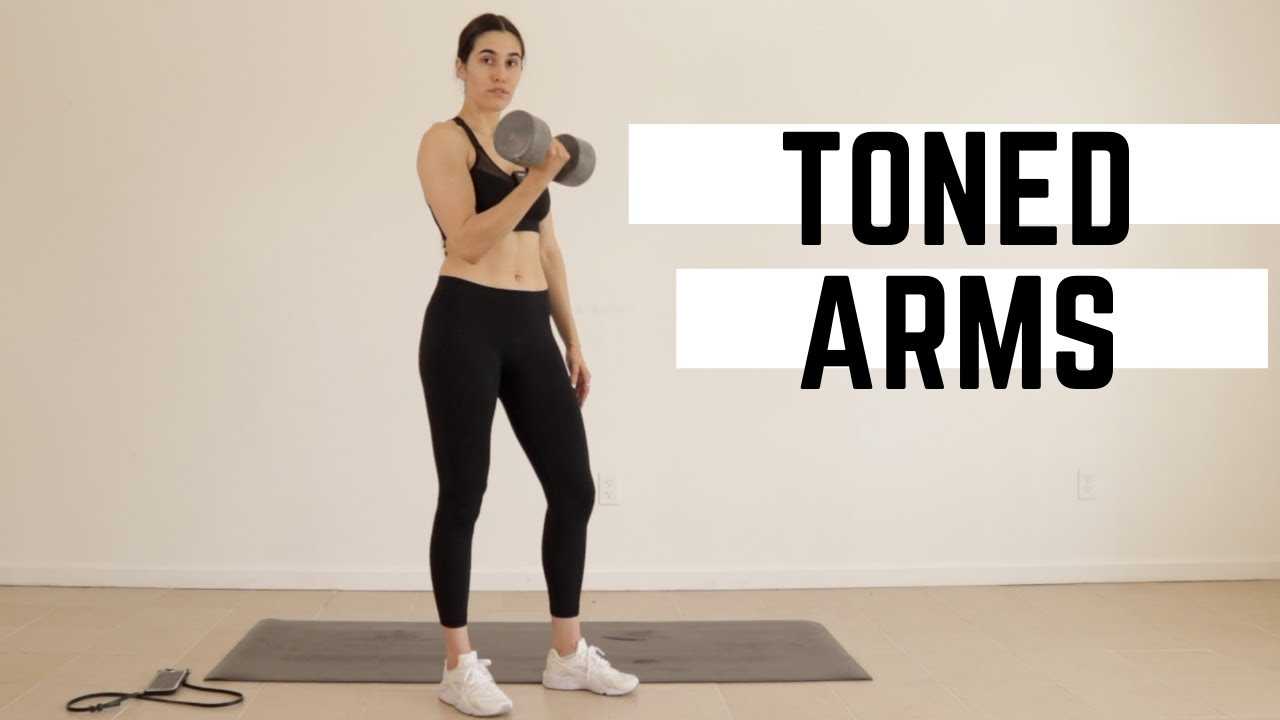 Slimmer Arms in 2 weeks! No Equipment Arm Workout YouTube