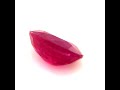 Vidéo: Rubis fin ovale 7x5mm 1.11ct