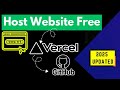 Host Your HTML Website Online for FREE on Vercel – 3 Minute setup