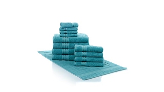 Concierge Collection 100% Turkish Cotton 13pc Towel Set screenshot 4