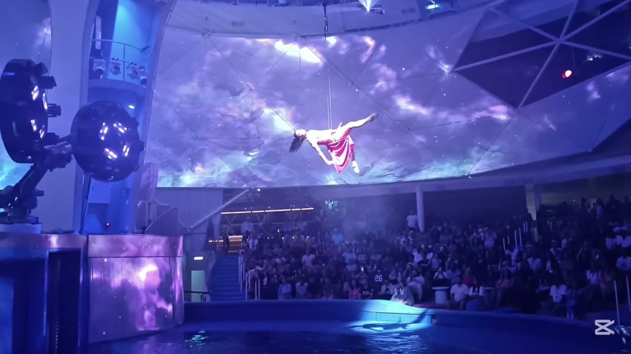 AQUA ACTION - Show de agua en el Icon of the Seas - Royal Caribbean
