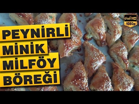 Peynirli Minik Milföy Böreği | Modanzi Yemek Tarifi