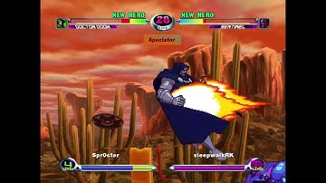 MvC2: Spr0cter - Doom Destroys Sentinel .:1.28.23:. [Romneto Commentary]