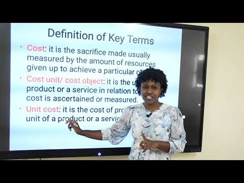 Introduction to Cost