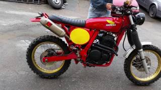 Rickys Honda NX650 Elsinore Scrambler 1993 (Dominator) Completed