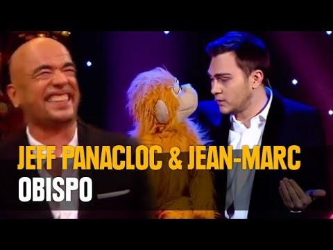 Jeff Panacloc et Jean Marc avec Pascal Obispo