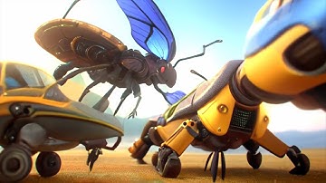 "BioBots" Ai text to video - AnimateDiff