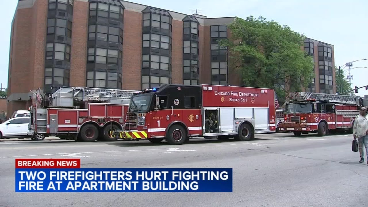 2 firefighters, teen hospitalized after Lincoln Park apartment fire ...