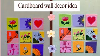  ✨ DIY Cardboard Aesthetic Wall Decor Idea 😍 | Easy &amp; Budget Friendly 💖