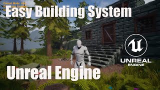 Free asset Easy Building System v8 для Unreal Engine 4 | Создание игр