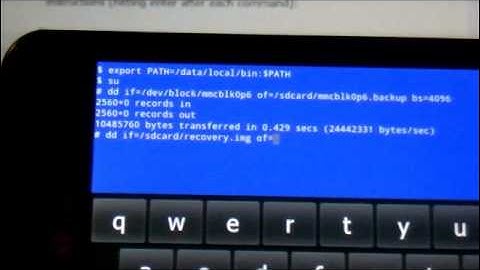 How to install a recovery image (clockworkmod) on LG Thrill 4G / Optimus 3D P925