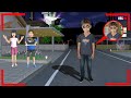 Yuta Mio Panik CCTV Merekam HANTU ANAK KECIL Menyerang Kota Sakura😱| sakura school simulator