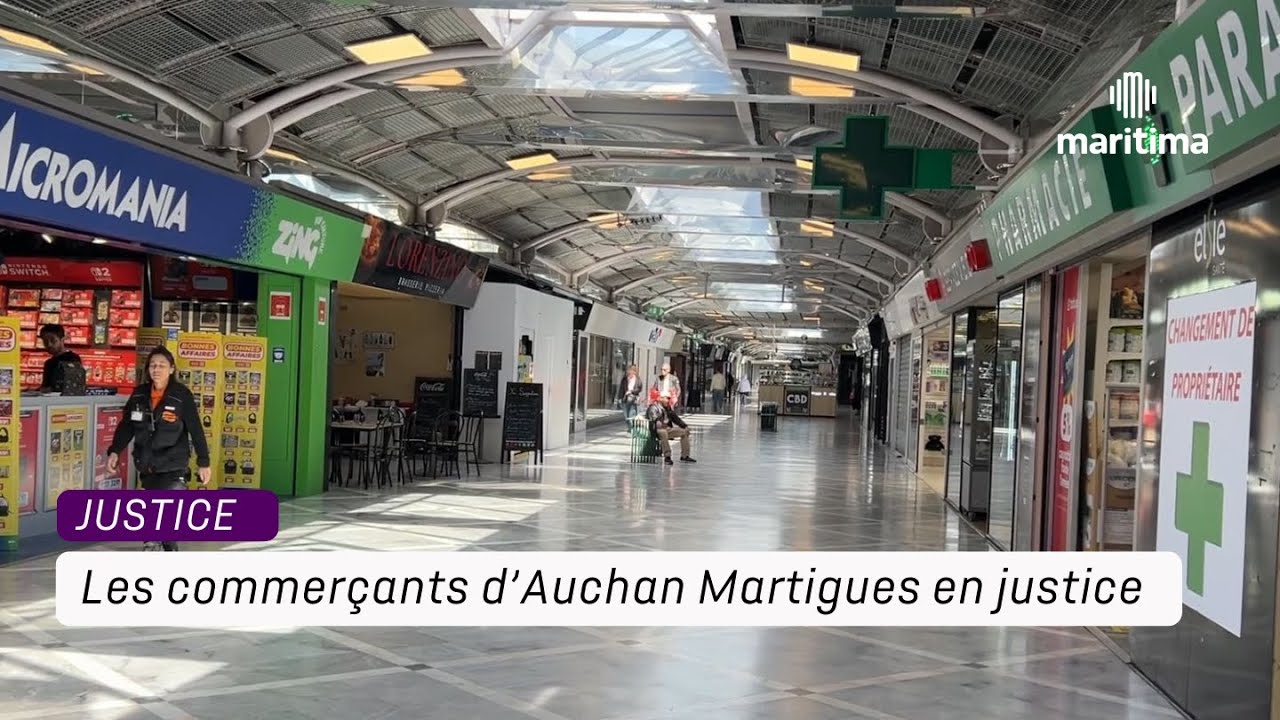 Martigues : les commerçants de la galerie d'Auchan attaquent leur bailleur en justice