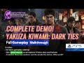 YAKUZA KIWAMI: DARK TIES - Complete Demo Gameplay [PS5] @RyuGaGotoku ‽,;Dark』『Ties°•○★