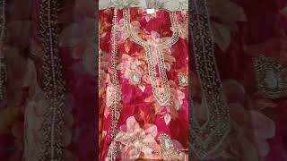 sanvi boutique heavy look suit Bahadurgarh#trending #fashion#viral#Moti Sitara work#maroon#mehandi