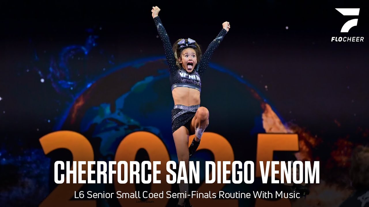 CheerForce San Diego Venom - L6 Senior Small Coed Semifinals With