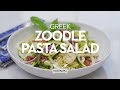 Greek Zoodle Pasta Salad | Paleo Recipe EASY & CHEAP