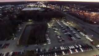 Waldorf Ford and Dodge from above