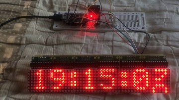 LED Matrix Clock with ESP8266 (2)