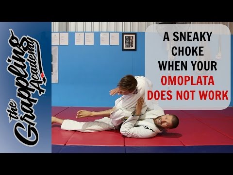 A SNEAKY CHOKE When You Can't Get The OMOPLATA!